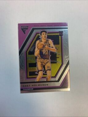 Panini Chet Holmgren Card - Yellow and Black Design